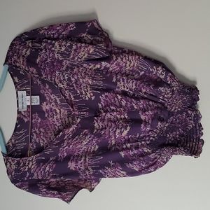 Rena Rowan silk flutter top